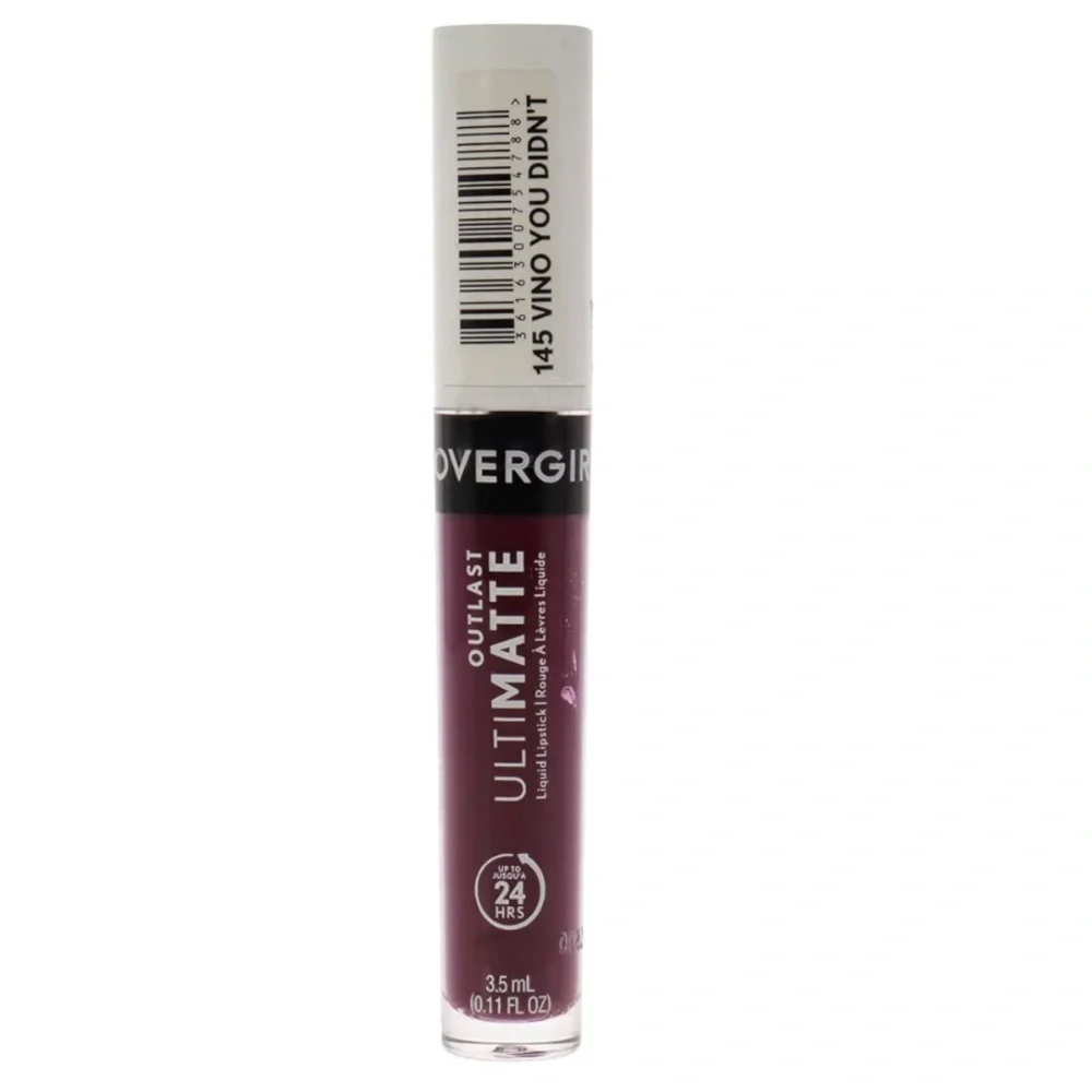 COVERGIRL Outlast Ultimatte One Step Liquid Lip Color, Vino You Didn't 145